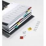 Durable 8405 00 Quick Tab Duo Self Adhesive Index Tabs 40mm Assorted Colour